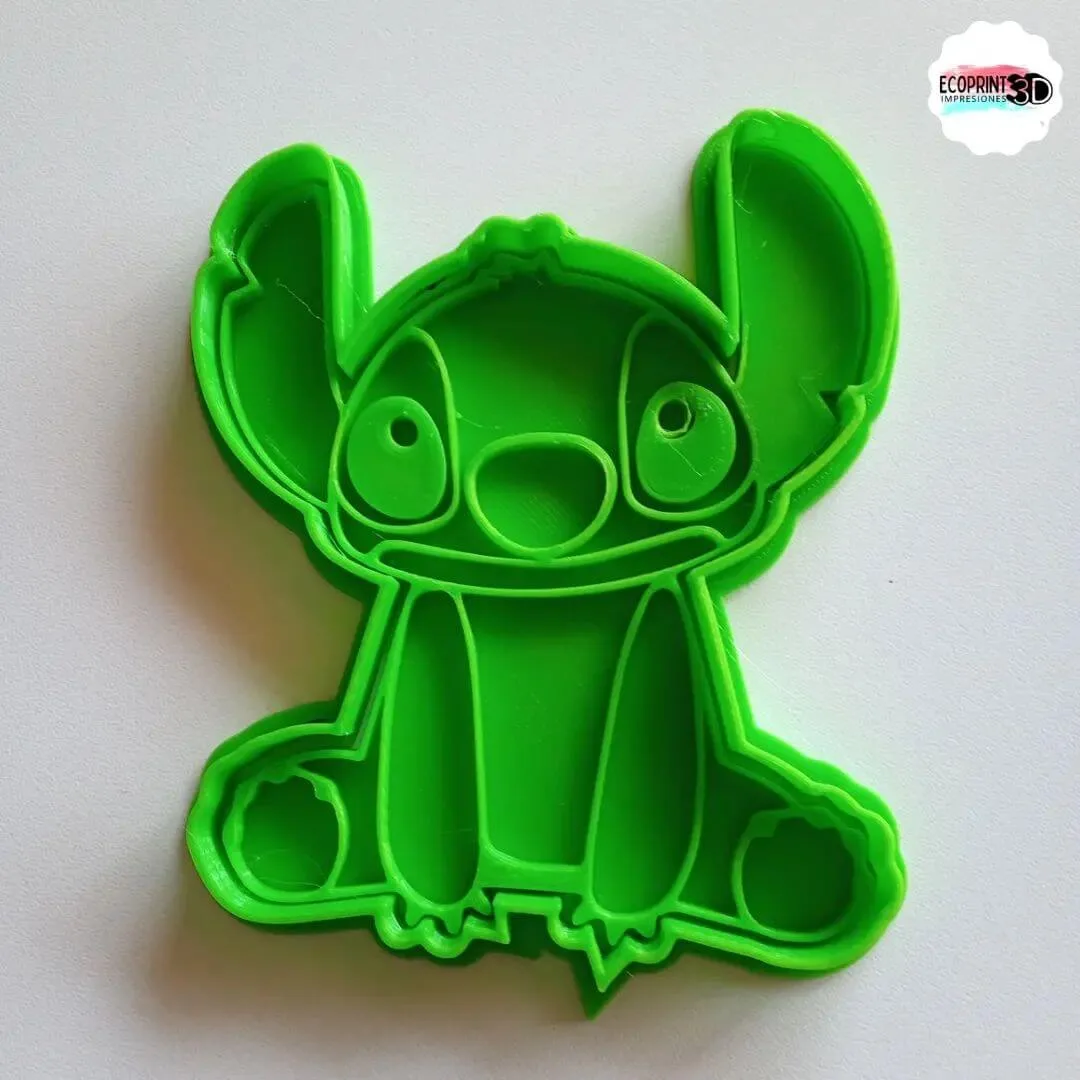 Impresion-3D-cortador-galletas-stitch-disney
